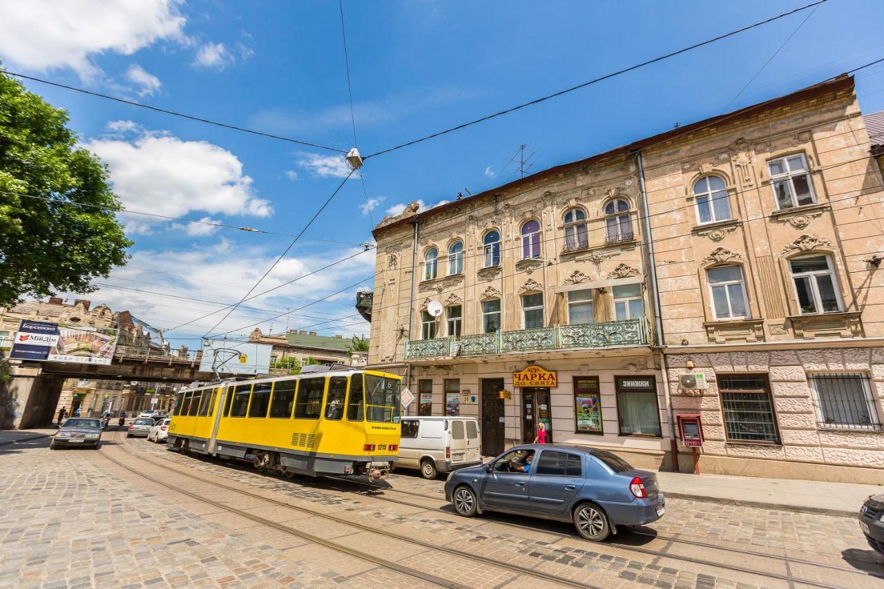 Сучасна Квартира По Вул Дарії Гусяк 9 Біля Краківського 리비프 외부 사진